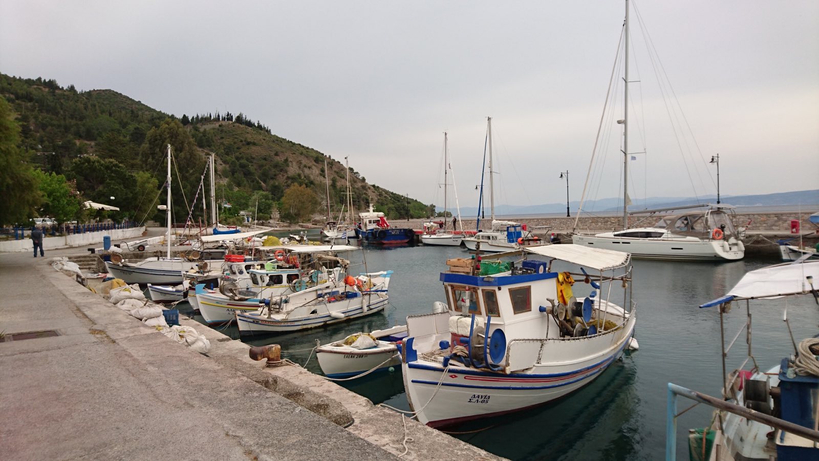 Το λιμάνι της Λίμνης Ευβοίας